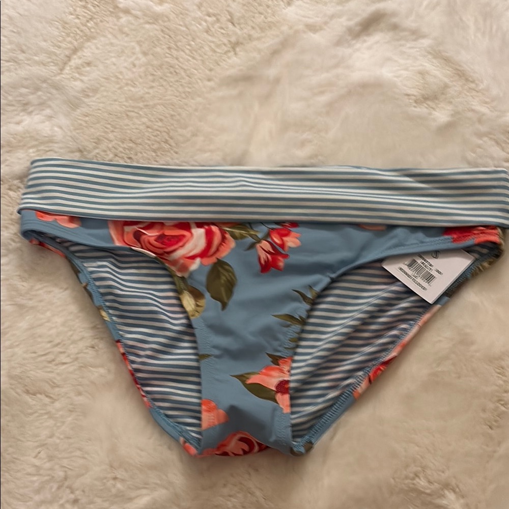 Skye Floral Blue Women's Swim Bottom